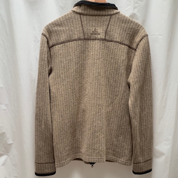 Prana Zip up Sweater size medium - Picture 2 of 8